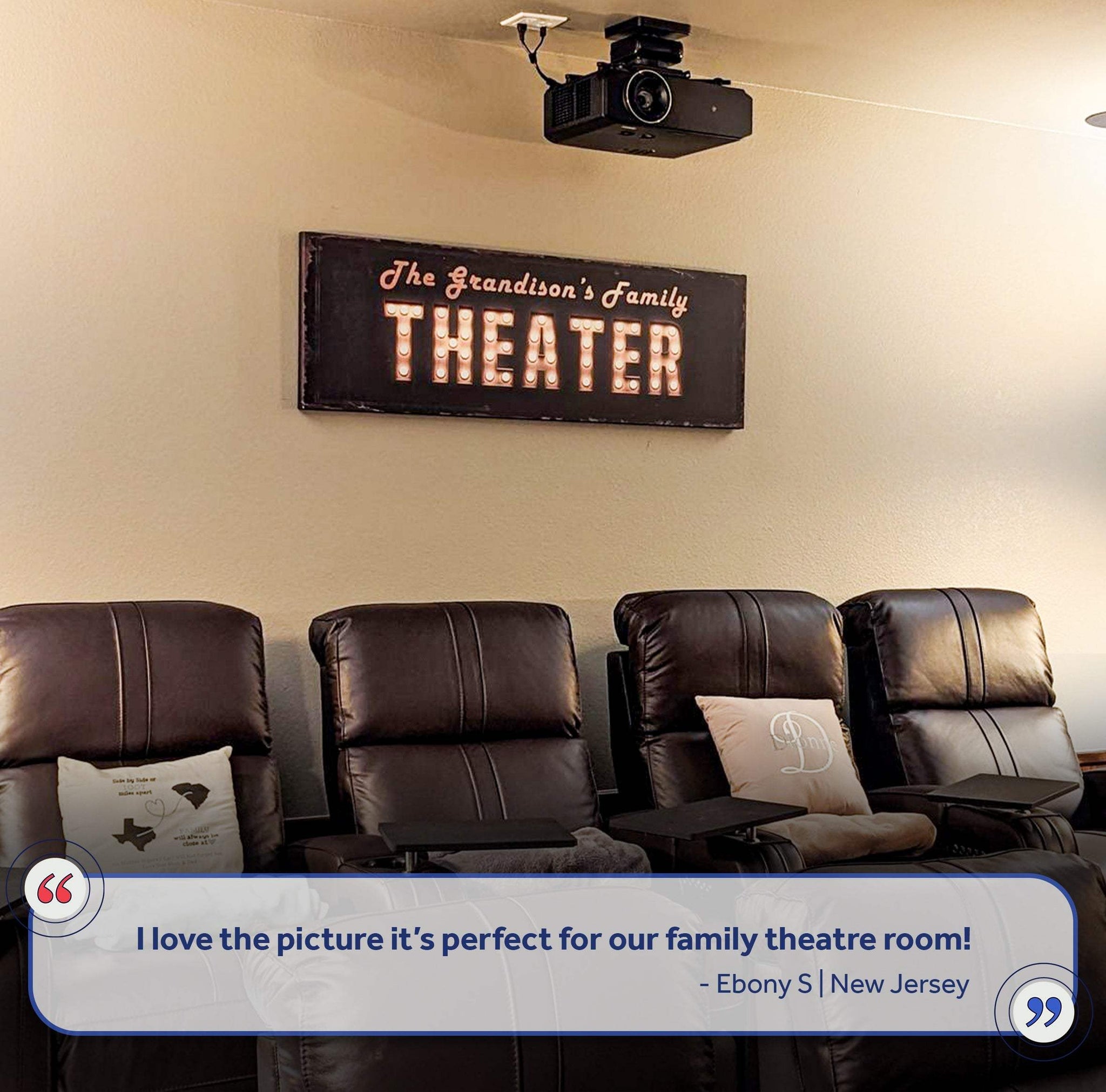 Theater Sign - Tailored Canvases - Flyclothing LLC