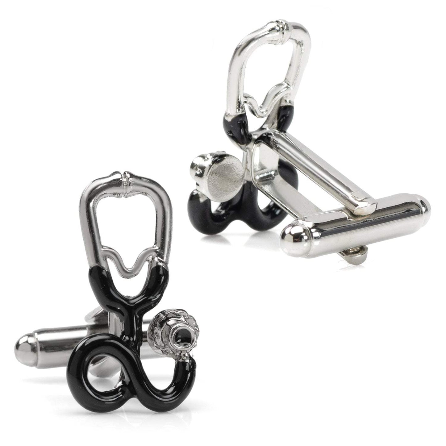 Medical Stethoscope Cufflinks - Cufflinks.com - Flyclothing LLC