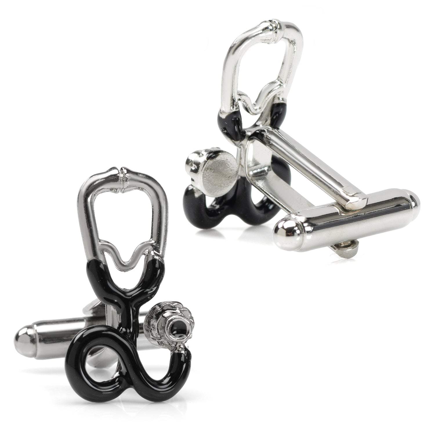 Medical Stethoscope Cufflinks - Cufflinks.com - Flyclothing LLC