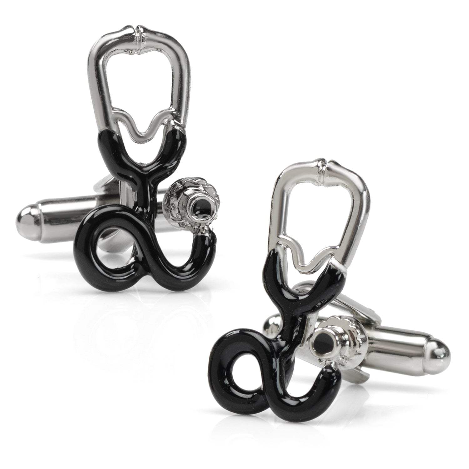 Medical Stethoscope Cufflinks - Cufflinks.com - Flyclothing LLC