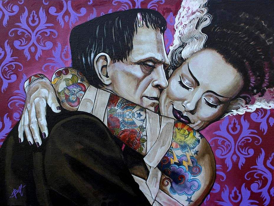 Black Market Art Company Undying Love Print - Black Market Art Company - Flyclothing LLC