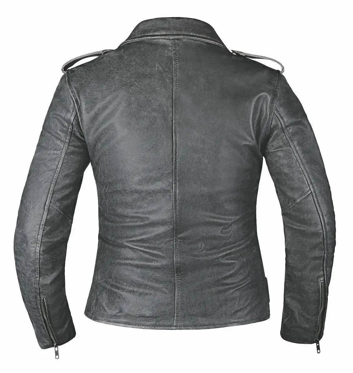 Tina - Women's Premium Leather Motorcycle Jacket - Unik Just for Bikers - Flyclothing LLC