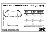 Betty Boop Rose Off The Shoulder Top - Betty Boop - Flyclothing LLC