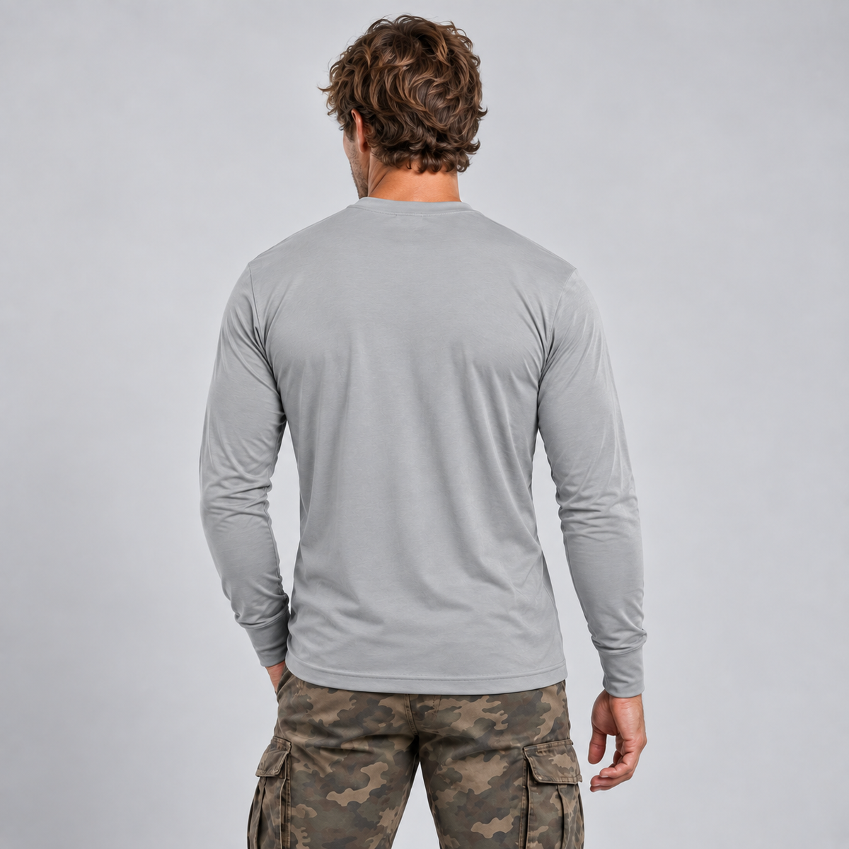 UPF 50 Performance Long-Sleeve Crew - SpectraUSA - Flyclothing LLC