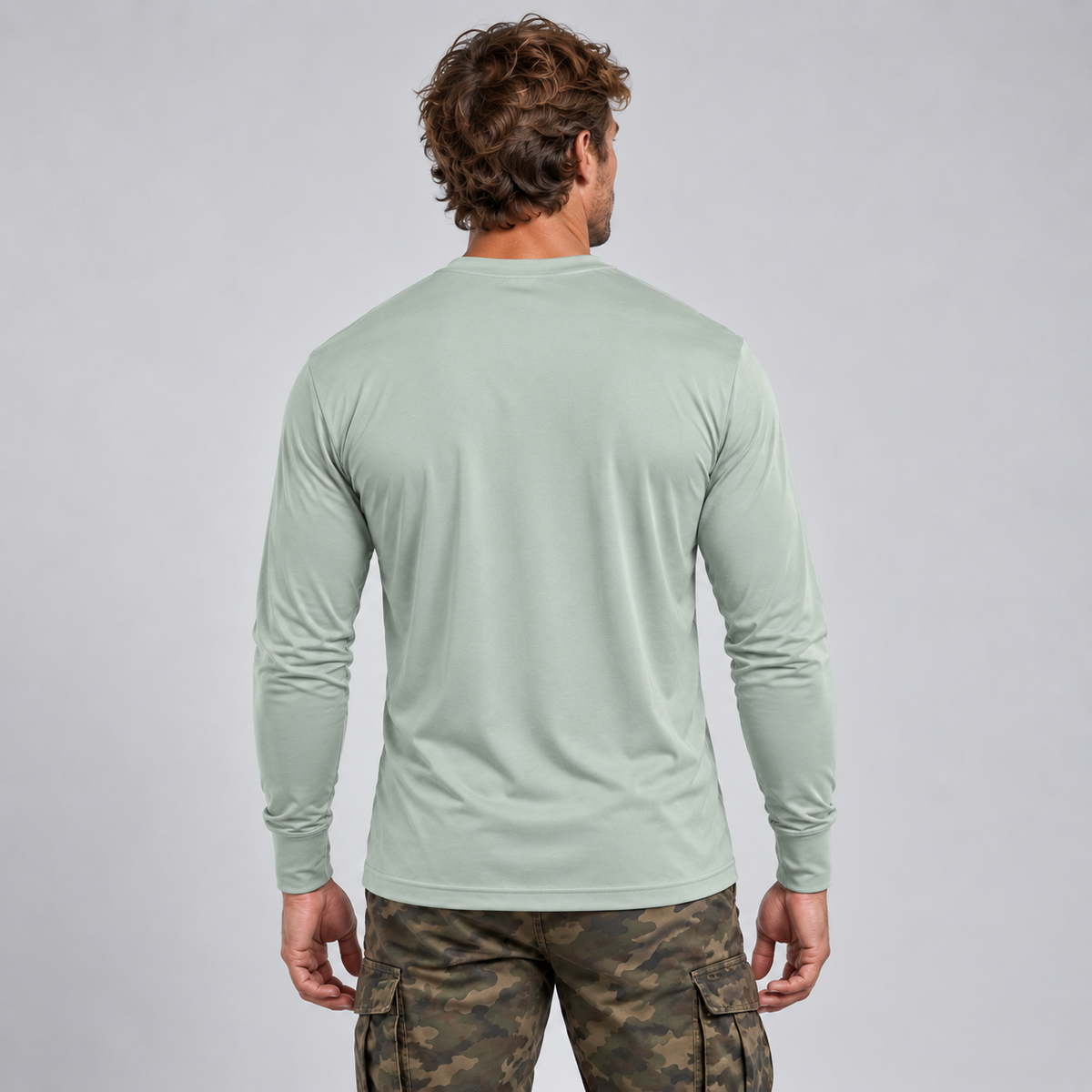 UPF 50 Performance Long-Sleeve Crew - SpectraUSA - Flyclothing LLC