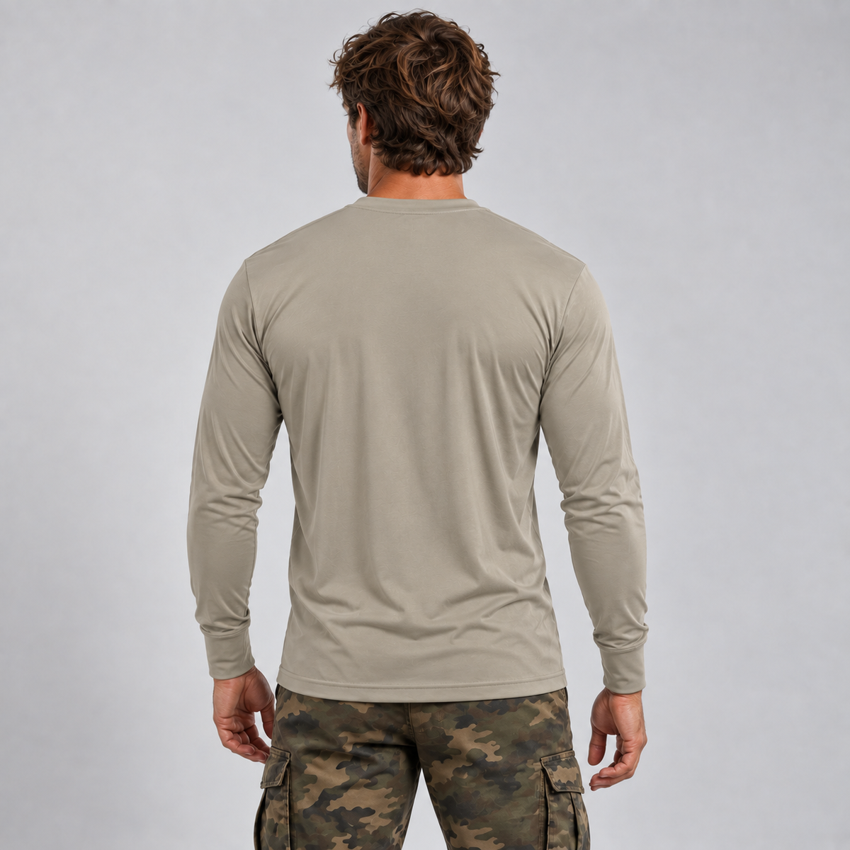 UPF 50 Performance Long-Sleeve Crew - SpectraUSA - Flyclothing LLC