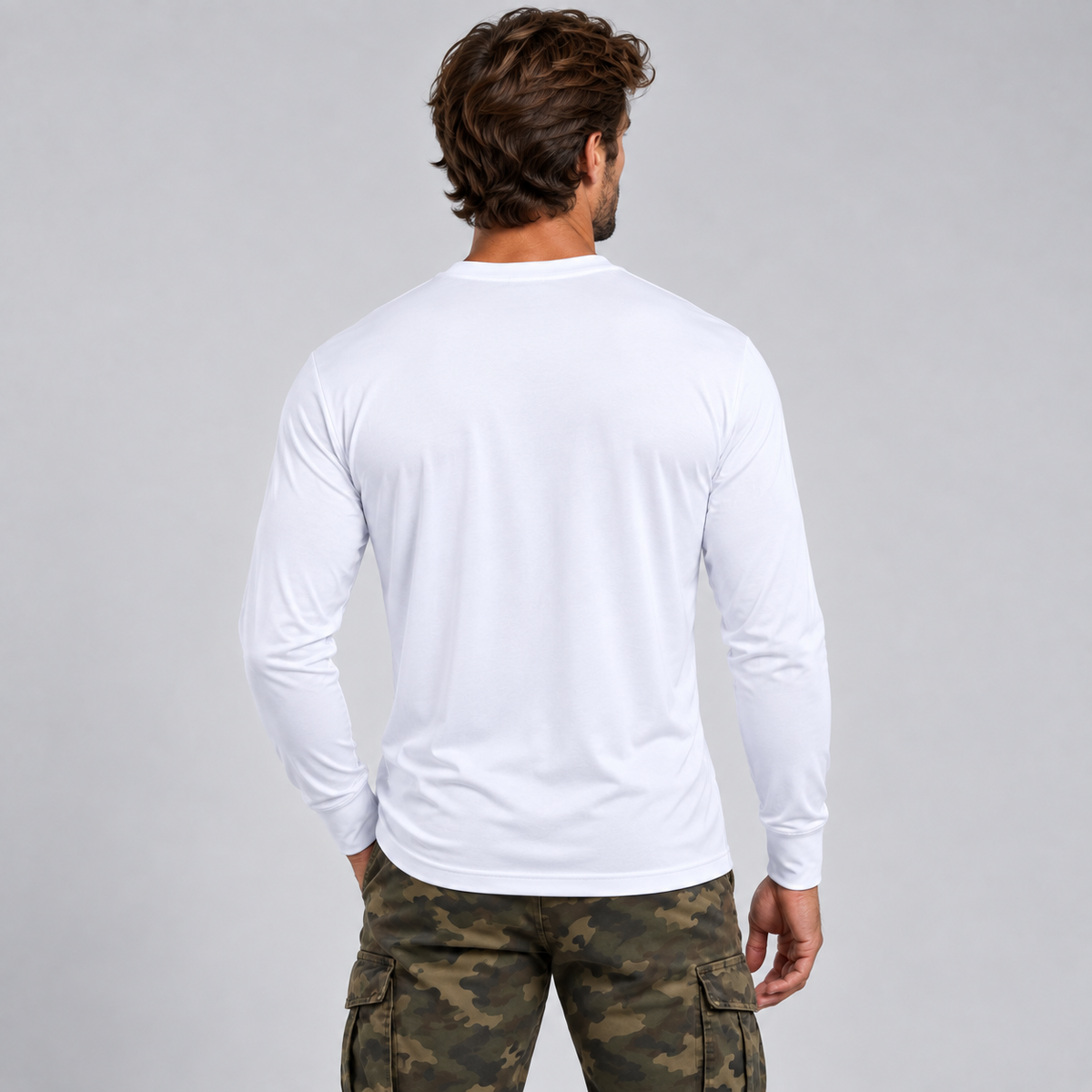 UPF 50 Performance Long-Sleeve Crew - SpectraUSA - Flyclothing LLC