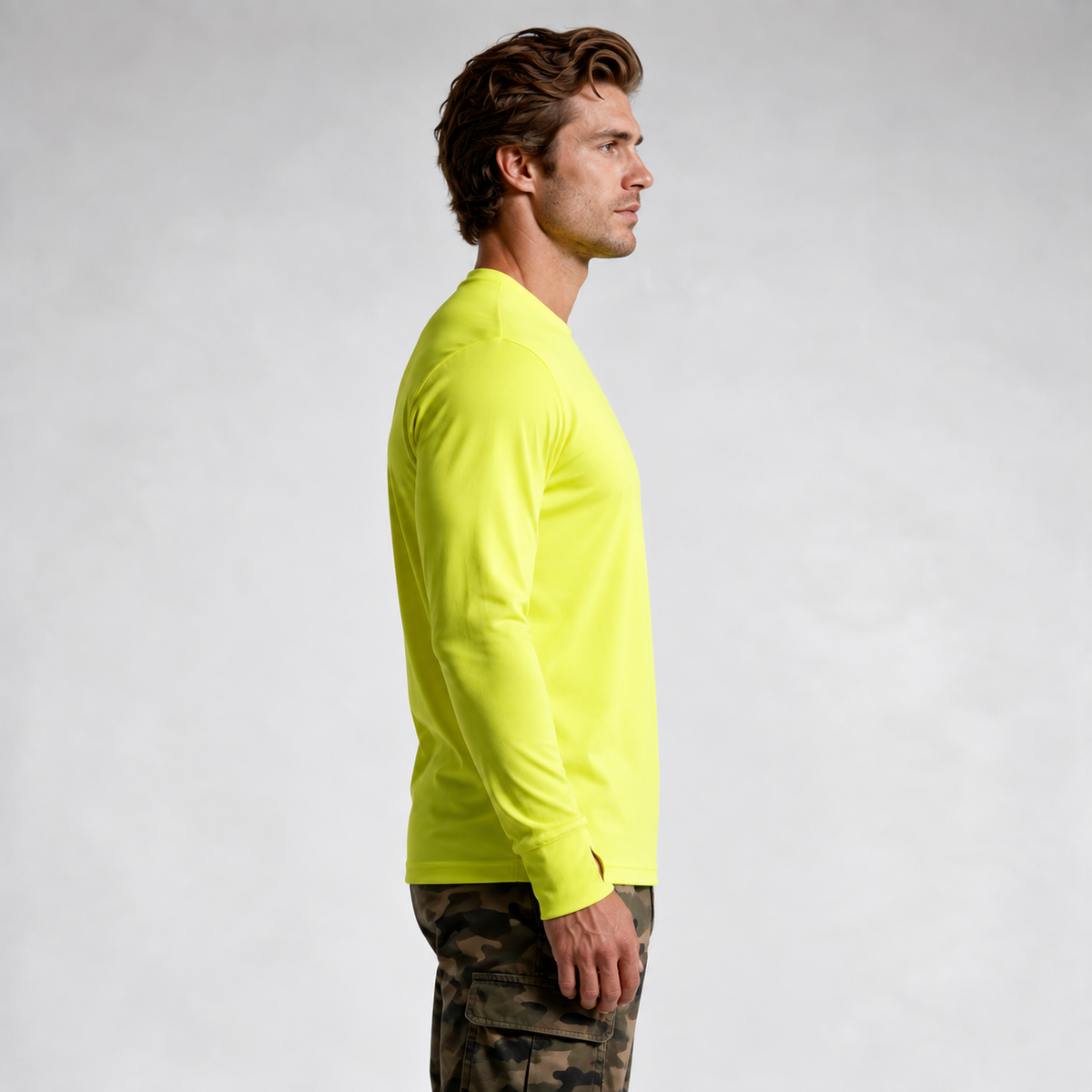 UPF 50 Performance Long-Sleeve Crew - SpectraUSA - Flyclothing LLC