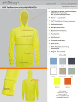 UPF 50 Performance Hoody - SpectraUSA - Flyclothing LLC
