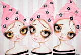 Black Market Art Company Un Deux Trois Print