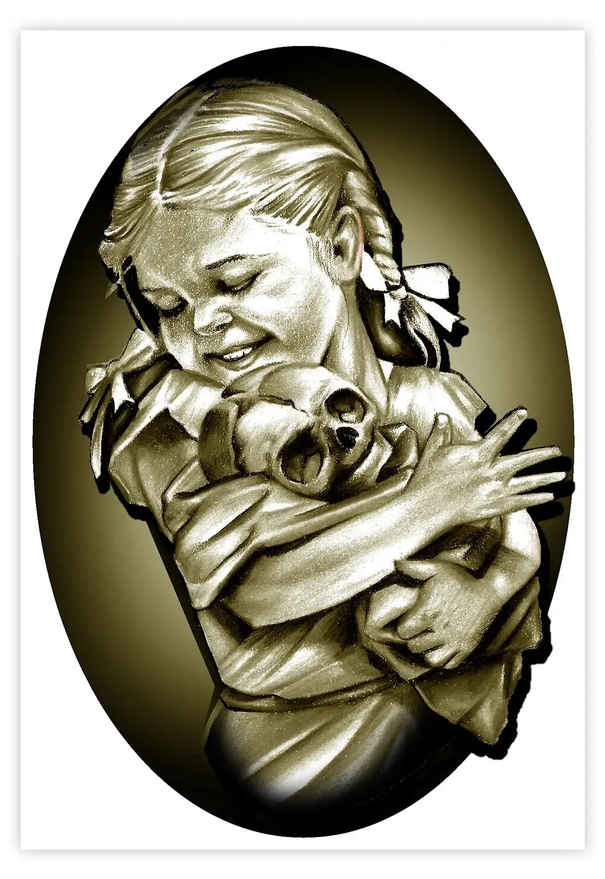 Black Market Art Company Unconditional Print - Black Market Art Company - Flyclothing LLC