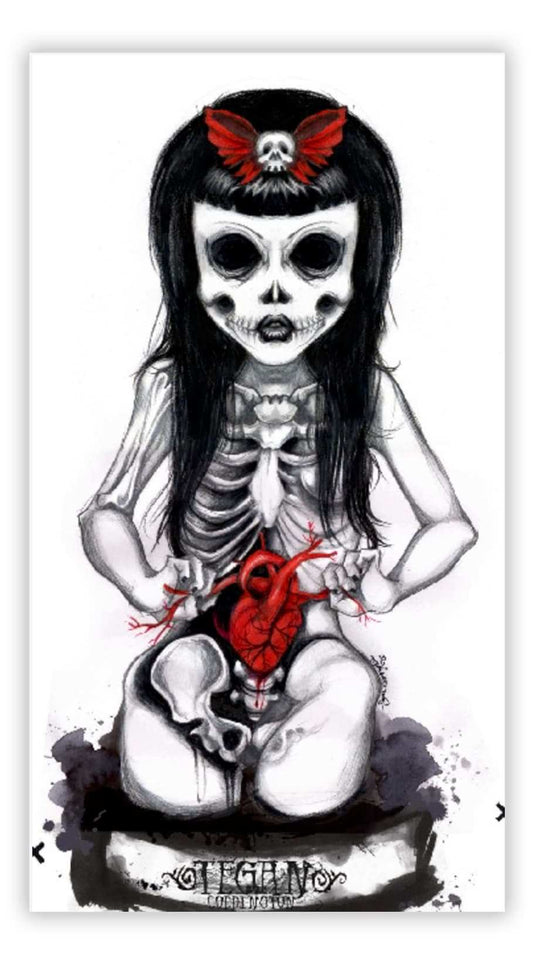 Black Market Art Company Undead Girl Print - Black Market Art Company - Flyclothing LLC