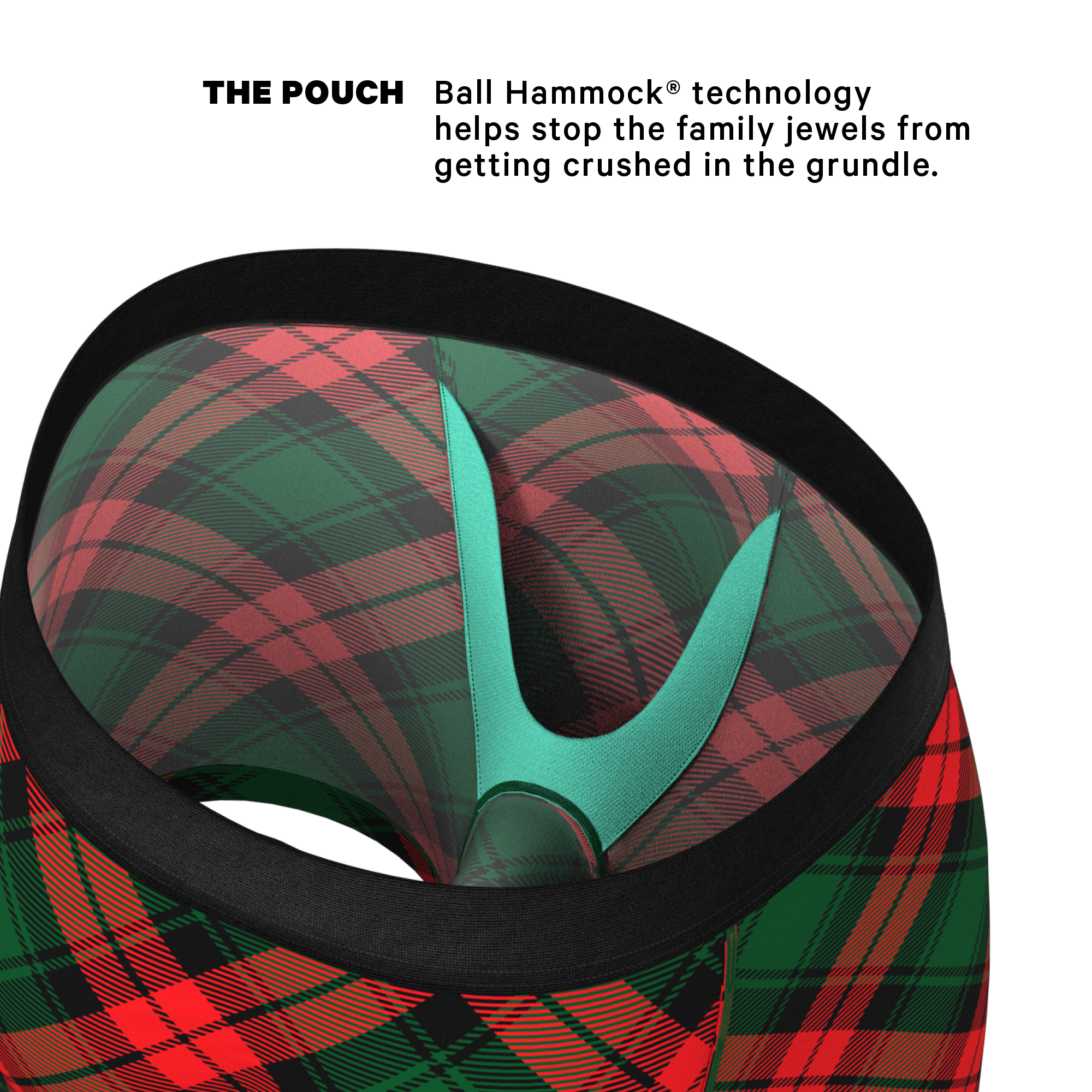 The Under the Mantel | Christmas Gift Ball Hammock® Pouch Underwear