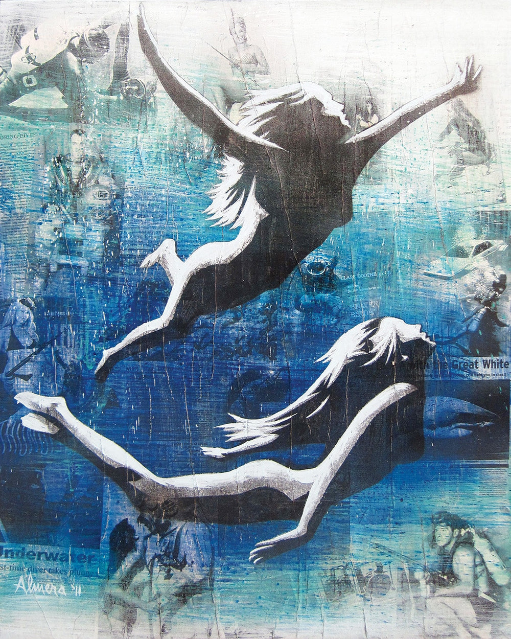 Black Market Art Company Underwater Print