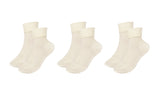 tittimitti® Women’s 100% Organic Combed Cotton Socks 3-Pack – Made in Italy - tittimitti - Flyclothing LLC