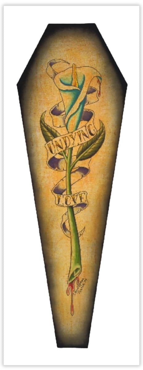 Black Market Art Company Undying Love Flower Print