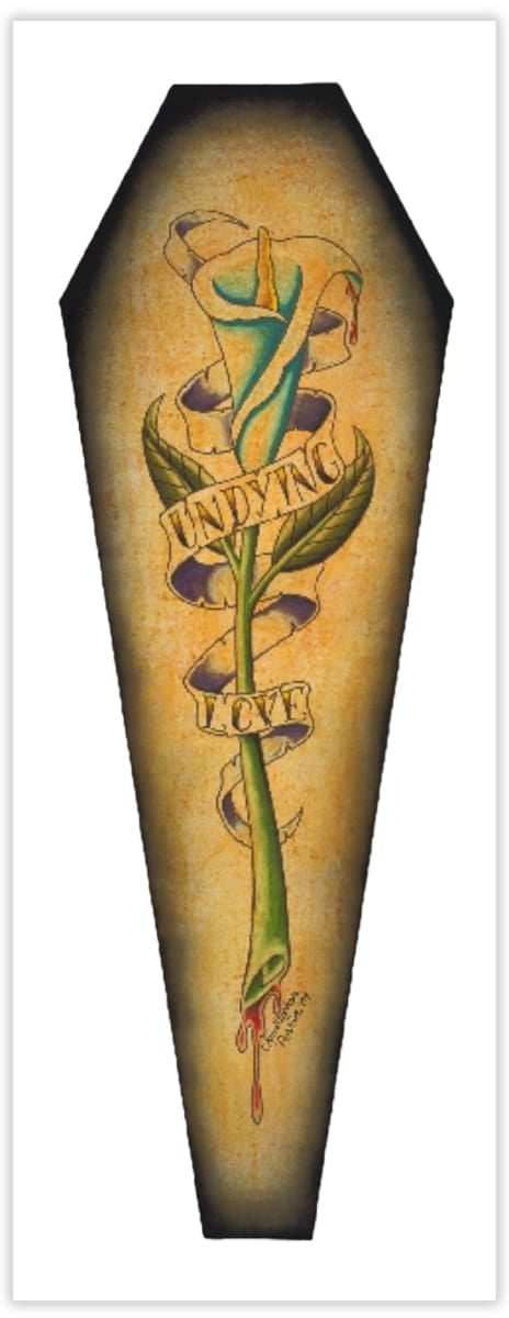 Black Market Art Company Undying Love Flower Print - Black Market Art Company - Flyclothing LLC