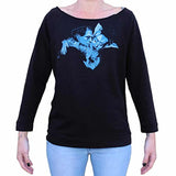 Black Market Art Company Undying Love Women's Unfinished Scoop Neck SweatShirt