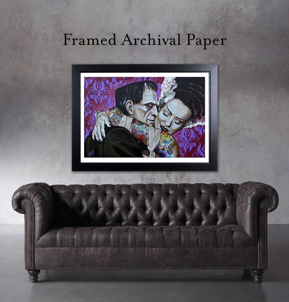 Black Market Art Company Undying Love Print - Black Market Art Company - Flyclothing LLC