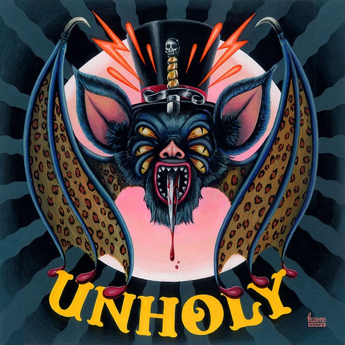 Black Market Art Company Unholy Print