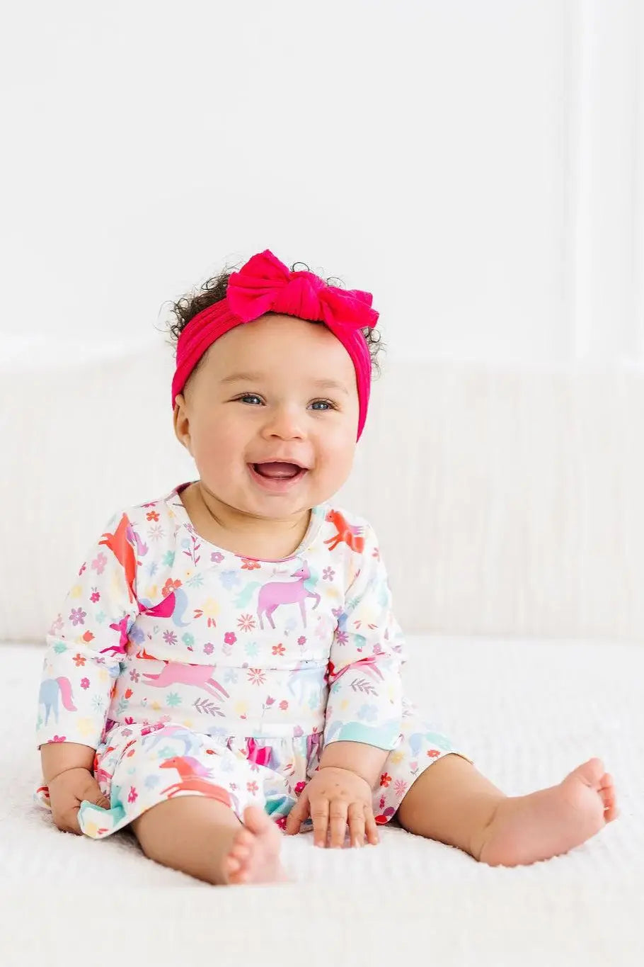 Unicorn Wish 3/4 Sleeve Twirl Bodysuit - Mila & Rose ® - Flyclothing LLC