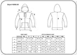 Ghost-Men’s Reflective Skull Graphic Hoodie – Bold Streetwear for Motorcycle Riders
