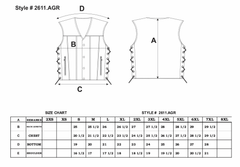 2611.AGR - Mens Ultra Leather Vest