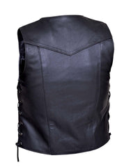 2632.LC - Mens 10 Pocket Leather Vest