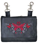 Butterfly Ladies Clip on Bag - Unik Just for Bikers - Flyclothing LLC