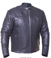 Unik International Mens Goatskin Leather Jacket