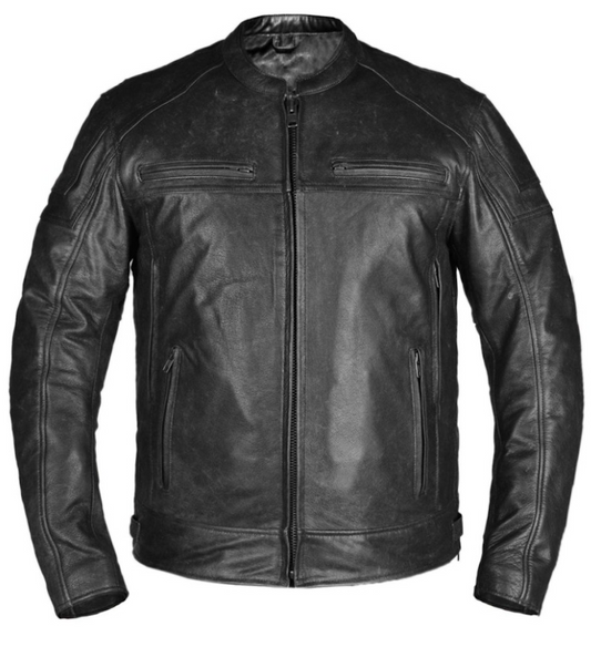 Unik International Mens Premium Leather Jacket