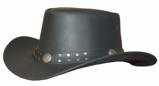 Unik Leather Mens Premium Leather Hat 9240