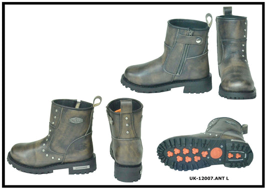 Unik Leather Ladies Boots CowHide 12007.BR L