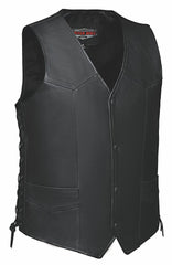 0603.00 - Mens Premium Leather Vest