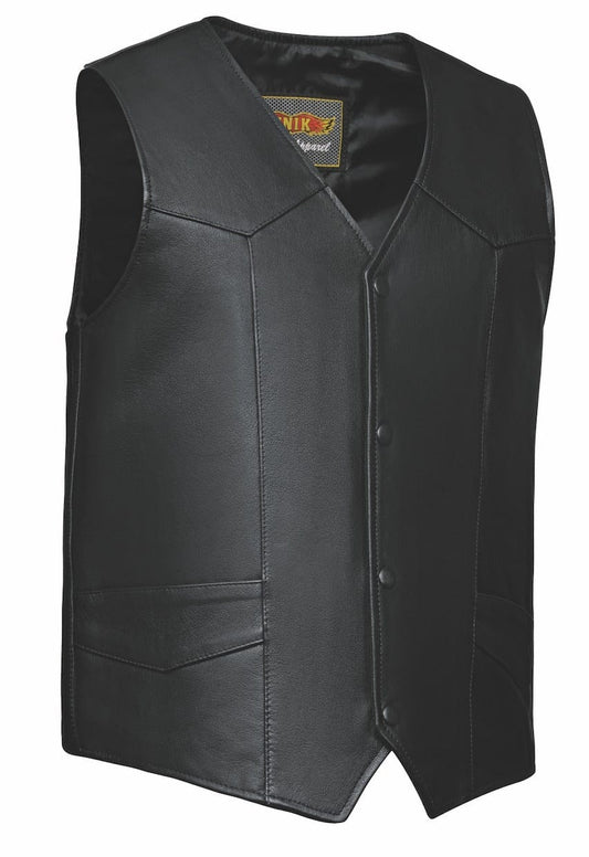 604.00 - Mens Premium Leather Vest