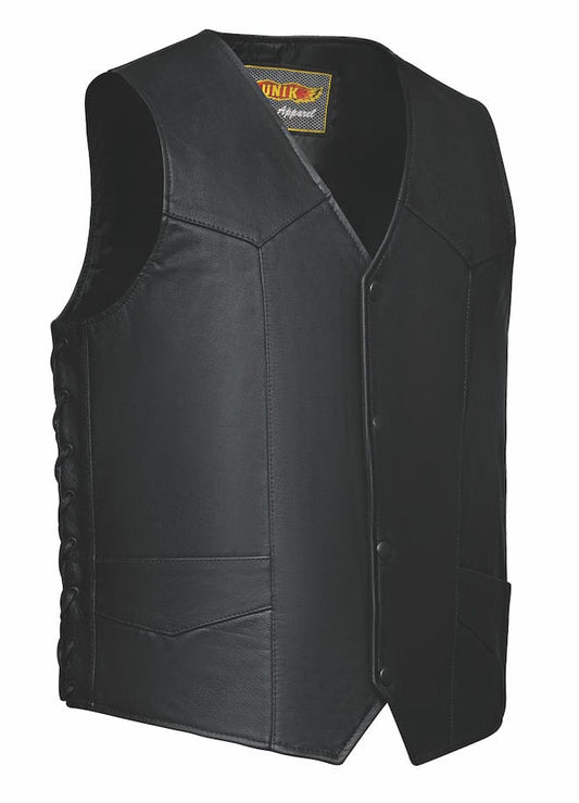 605.00 - Mens Premium Leather Vest