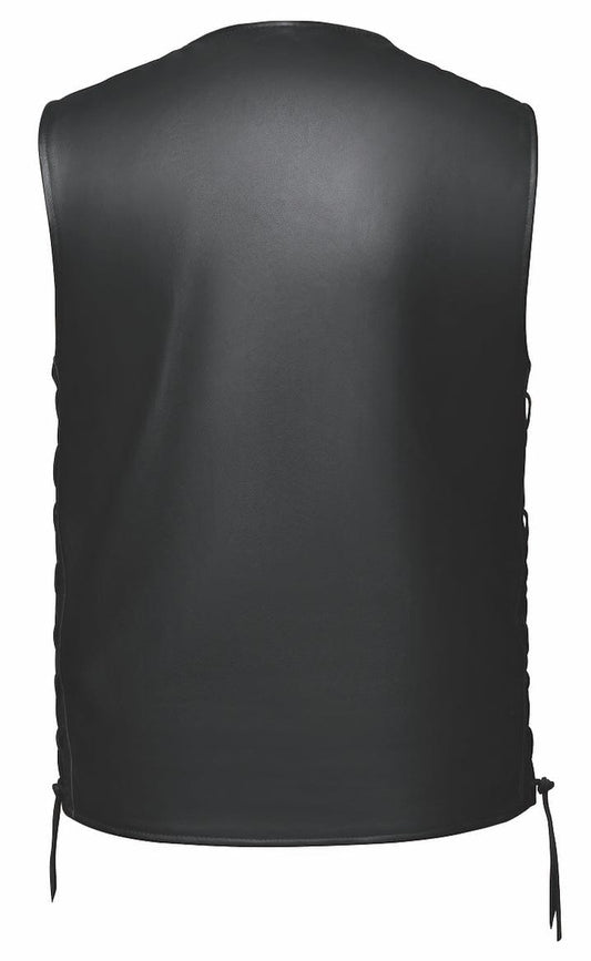 2611.NK ZP - Mens Ultra Leather Vest