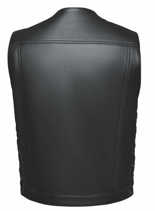 2645.ZP - Mens Premium Leather Vest