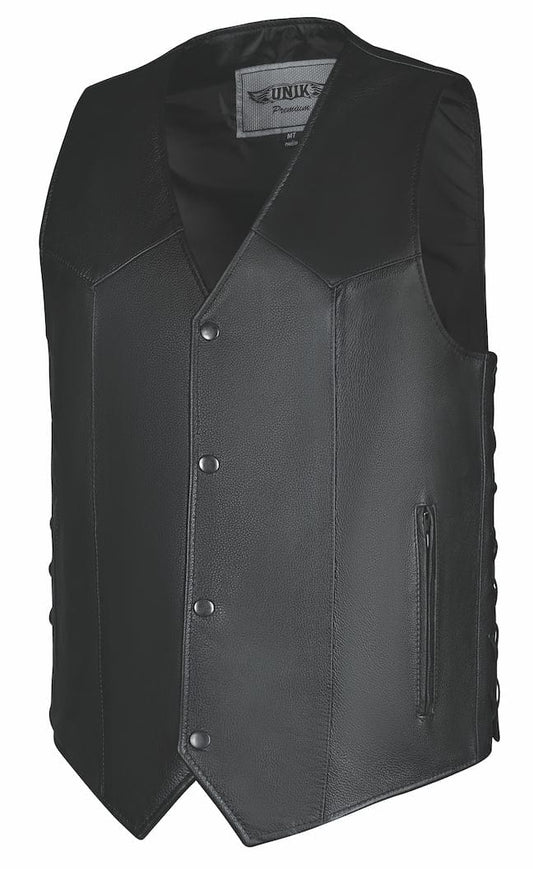 2647.CW TL - Mens Tall Leather Vest