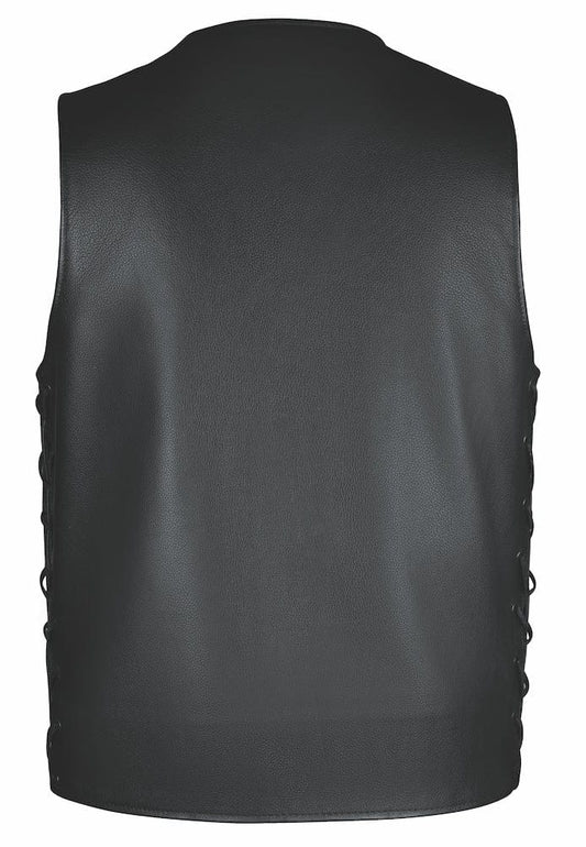 2647.CW TL - Mens Tall Leather Vest
