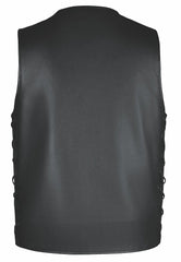 2647.CW TL - Mens Tall Leather Vest