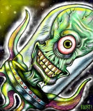 Black Market Art Company Unintelligent Lifeform Print
