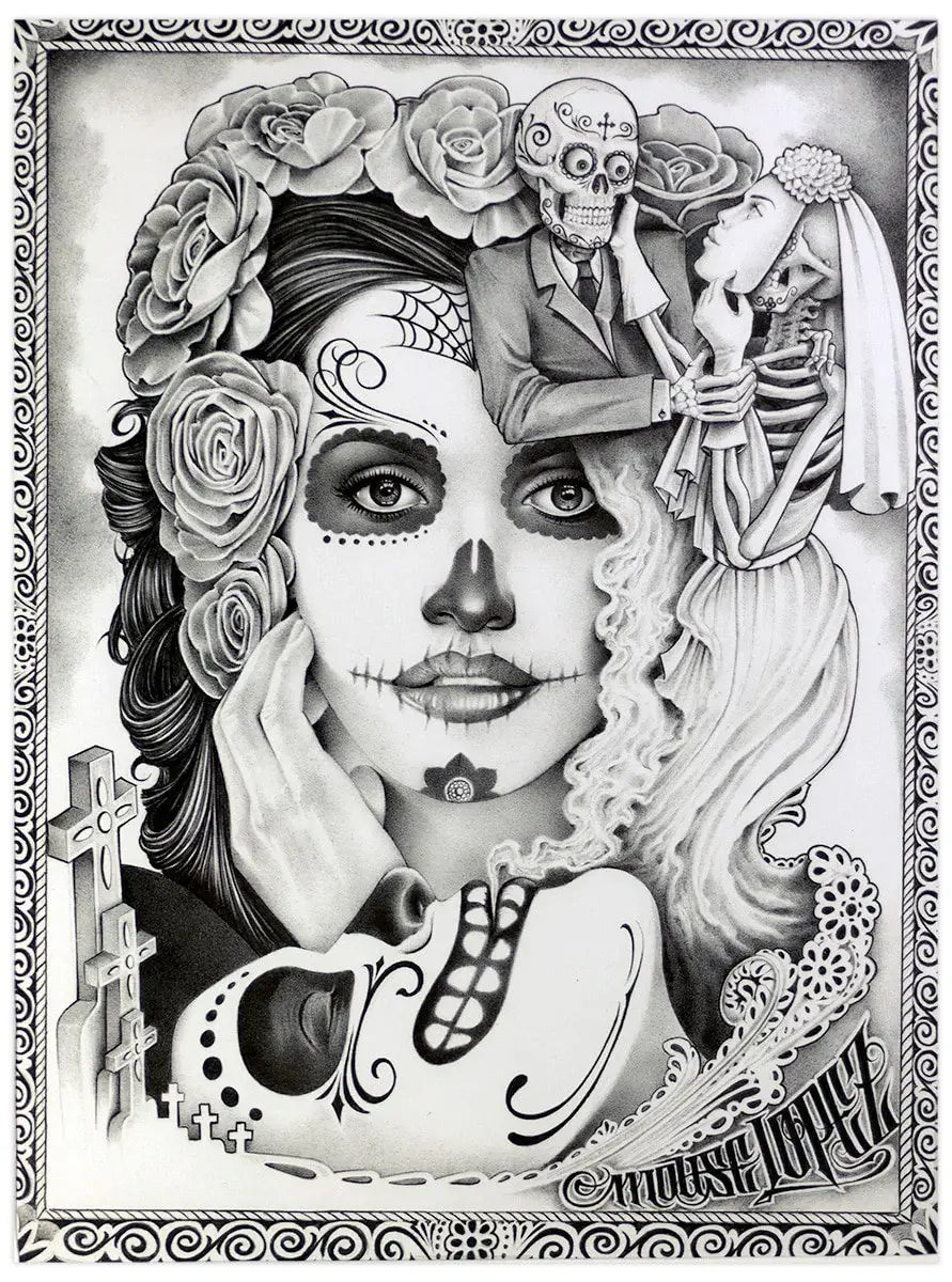 Black Market Art Company Until Death Print - Black Market Art Company - Flyclothing LLC