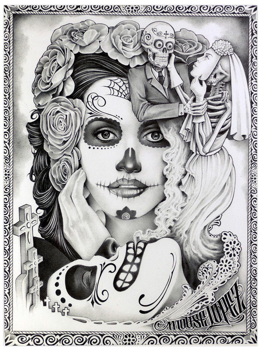 Black Market Art Company Until Death Print