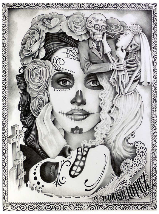 Black Market Art Company Until Death Print - Black Market Art Company - Flyclothing LLC