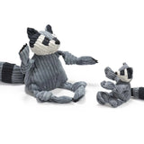 Reggie Raccoon Knottie® Plush Dog Toy - HuggleHounds - Flyclothing LLC