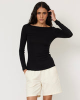 Lane Boatneck Top - Artless Forever - Flyclothing LLC