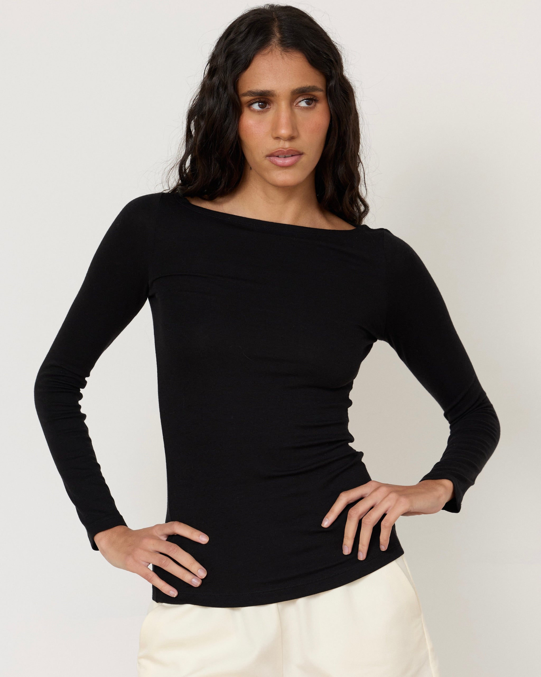 Lane Boatneck Top - Artless Forever - Flyclothing LLC