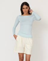 Lane Boatneck Top - Artless Forever - Flyclothing LLC