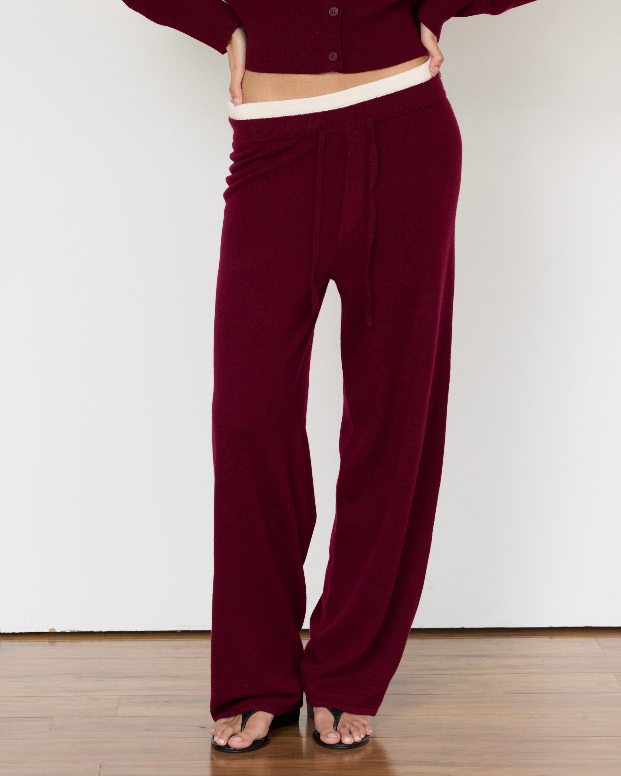 Tove Layered Cashmere Pant - Artless Forever - Flyclothing LLC